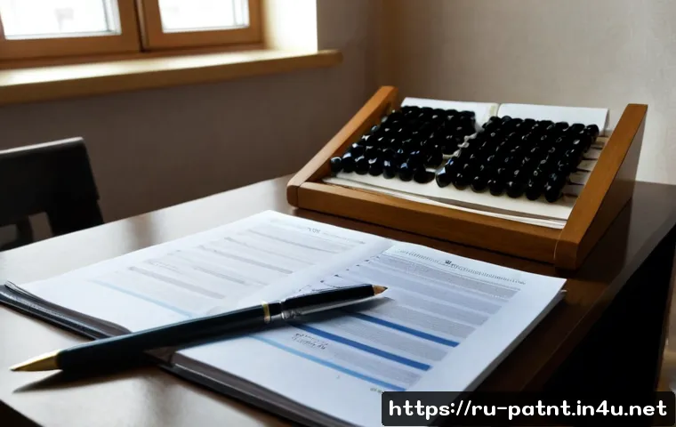 변리사 시험 합격률 통계 - Photorealistic Russian legal professional exam candidate studying at a neat desk in a Moscow-style a...